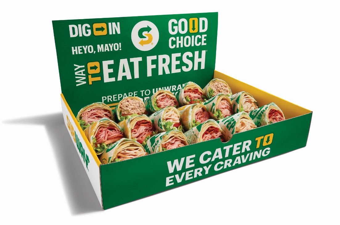 Subway Debuts Refreshed Catering Program
