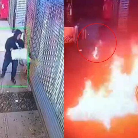 Arson and explosion detectives arrested norbu, 49, for intentionally setting a fire.