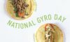 Taziki’s mediterranean café celebrates national gyro day by encouraging customers to vote by placing orders