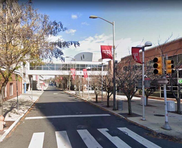 Stabbing incident at temple university campus leaves employee injured - photo licensed by shore news network.