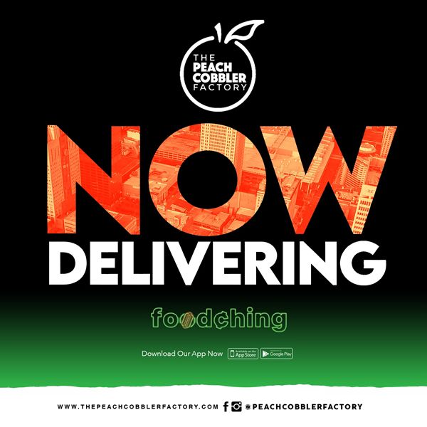 The Peach Cobbler Factory Teams up With FoodChing to Offer National Delivery Service