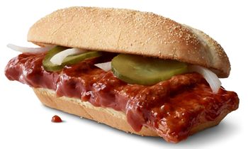 The Sauciest Season of the Year is Here … The McRib is Back at McDonald’s USA This Fall