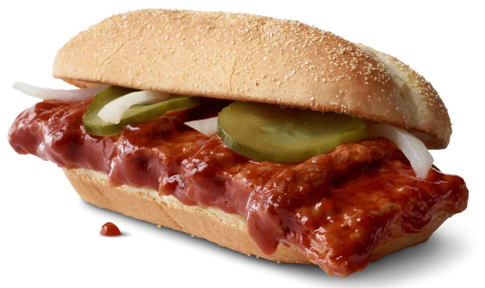 The Sauciest Season of the Year is Here ... The McRib is Back at McDonald's USA This Fall