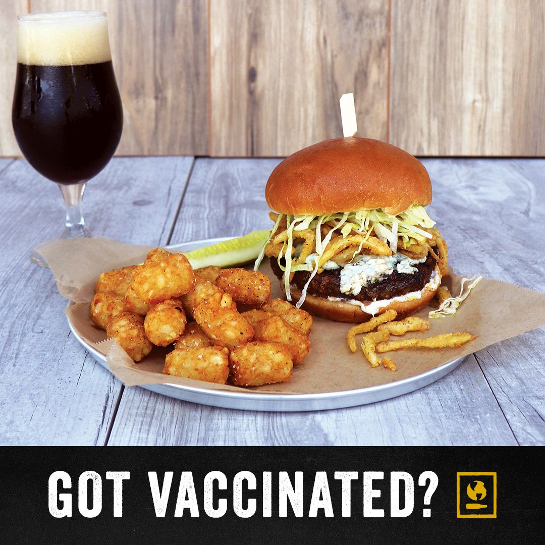The Vaccinated Eat Free at World of Beer Bar & Kitchen!