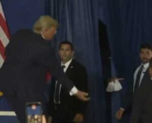 Trump kicks off football weekend with two key catches