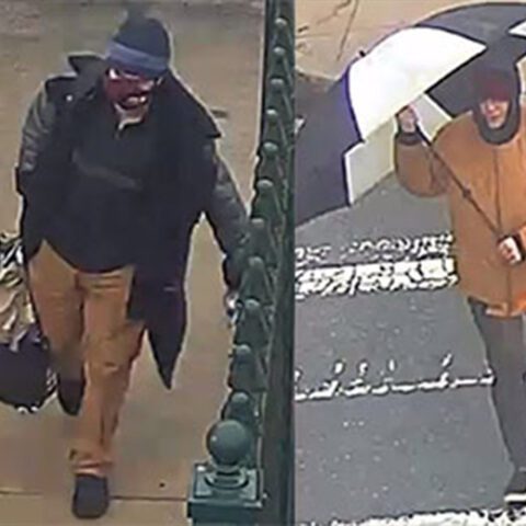 Philadelphia police searching for couple who broke into and robbed philadelphia barbershop - photo licensed by shore news network.