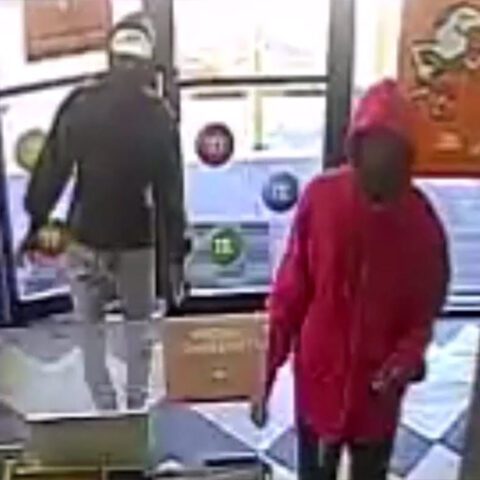 Armed gunmen wanted for the robbery of philadelphia little caesars pizzeria - photo licensed by shore news network.