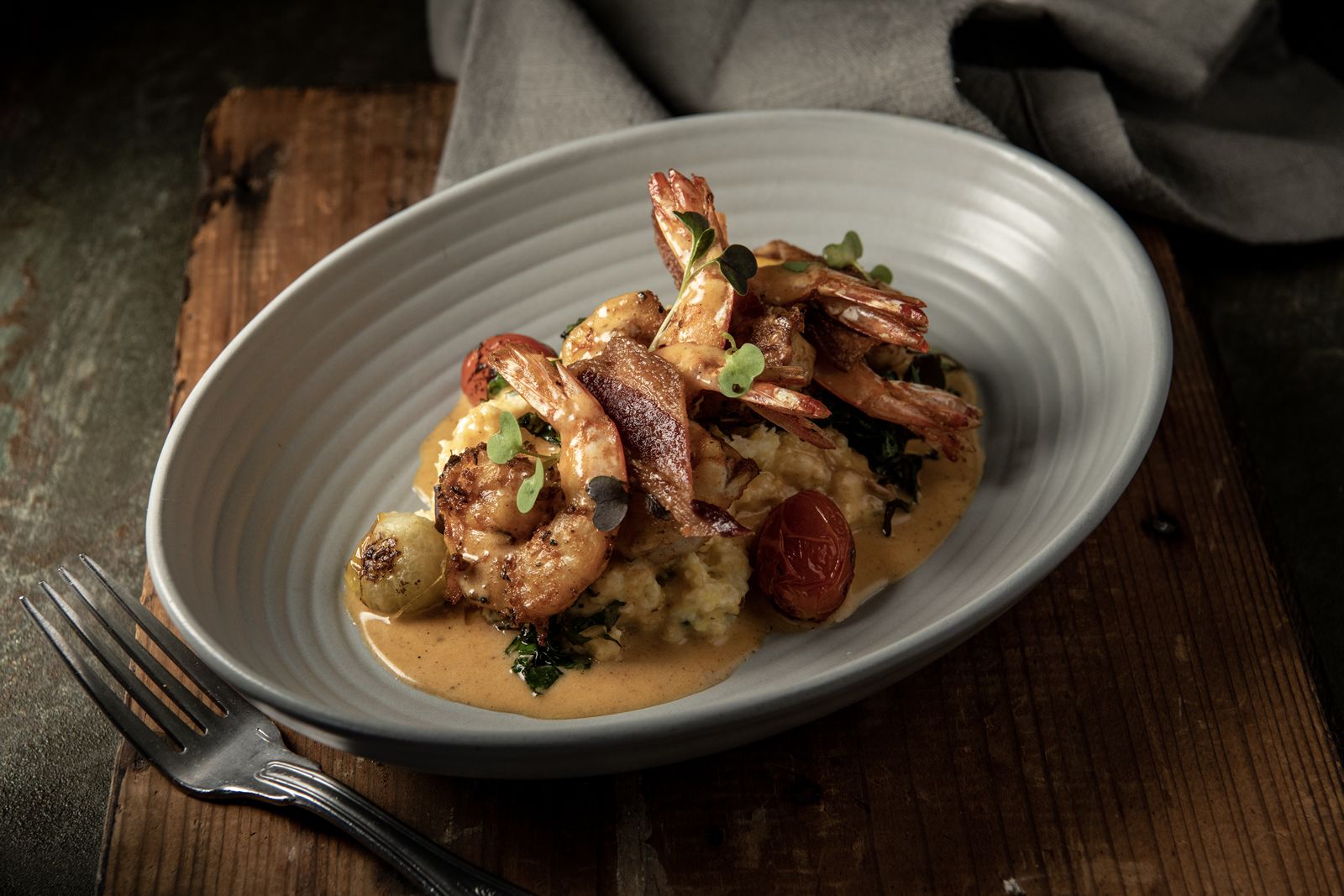 Whiskey Cake Unveils Locally Sourced Seasonal Summer Menu Whiskey Cake Shrimp & Grits