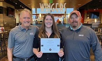 Wingers Announces Recipient of First-Annual Hospitality Scholarship