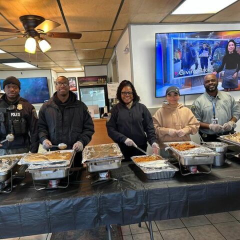 The cambridge police department would like to thank everyone who came out to our thanksgiving dinner today - cambridge pd, facebook
