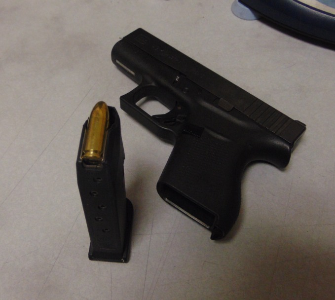 On November 22, 2022 at approximately10:45PM Oneida County Dispatch sent Utica Police Patrol units to the area of Oneida Square for an argument during which the caller, stated that a male had just threatened her with a handgun and then placed the handgun into a bookbag.