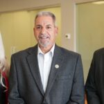 Jackson Mayor Michael Reina, Councilmembers-elect Scott Sargent and Jennifer Kuhn