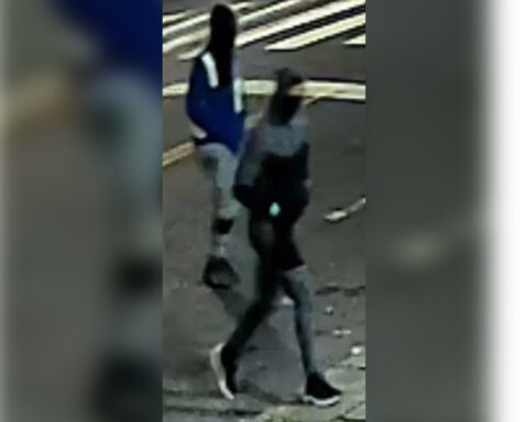 Police in Philadelphia are searching for two armed men who robbed and carjacked a 65-year-old man at gunpoint while he was pumping gas at a Northwest Philadelphia gas station last Thursday.