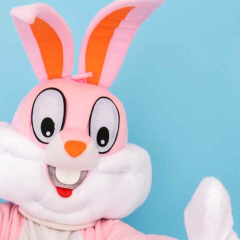 New jersey man wearing pink bunny costume exposed himself to trick-or-treaters, police - photo licensed by shore news network.
