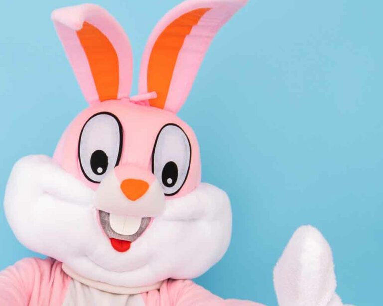 New jersey man wearing pink bunny costume exposed himself to trick-or-treaters, police - photo licensed by shore news network.