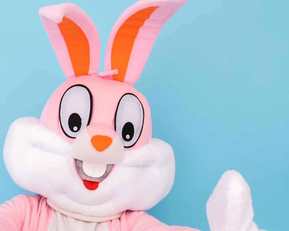 New Jersey man wearing pink bunny costume exposed himself to trick-or-treaters, police