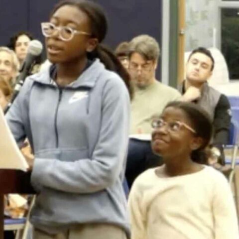 Mom speaks on racial event in caldwell.