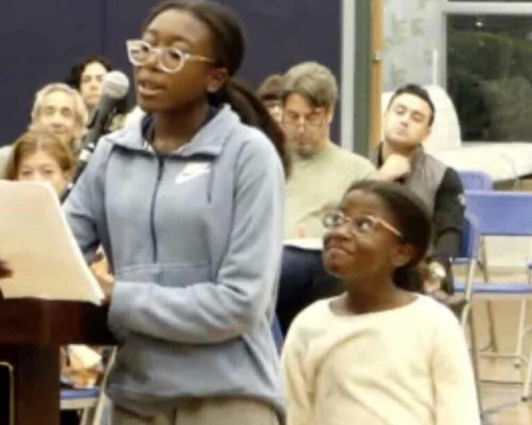 Mom speaks on racial event in caldwell.