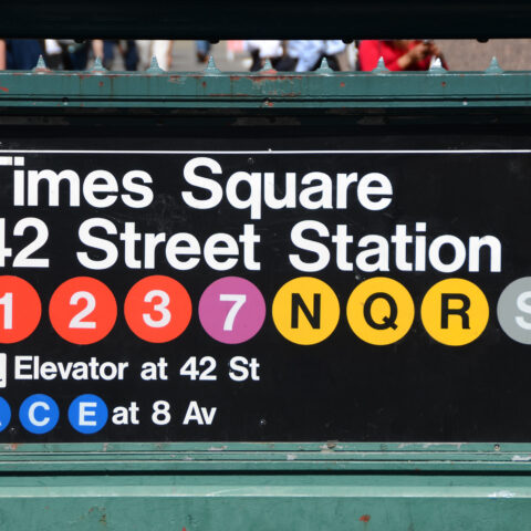 New york city subway times square station