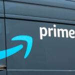 Amazon delivery van.