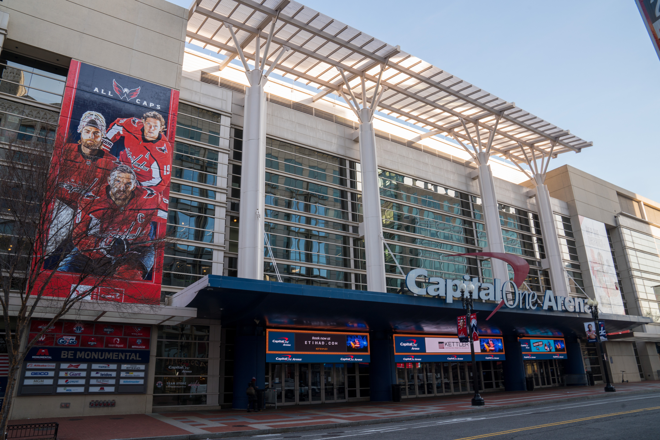 Two shot outside Capital One Arena in D.C. after Rod Wave concert