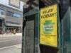 Sign advertising the Pennsylvania Lottery. This photo was taken in Center City, Philadelphia, Pennsylvania, on August 18th 2022.