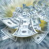 Lottery winner - Money - Stock Photo