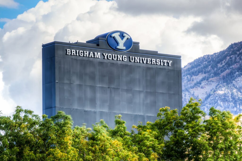 Campus of Brigham Young University.