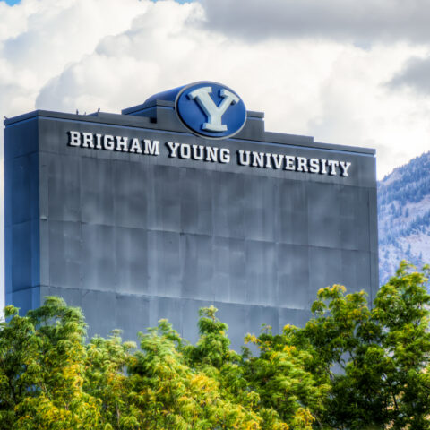 Campus of brigham young university.