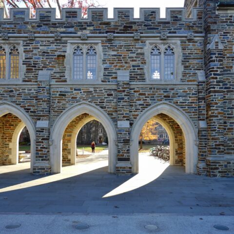 The campus of duke university in durham, north carolina