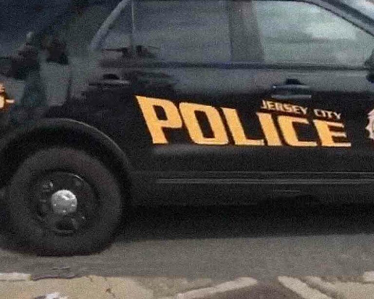 Jersey city police cruiser