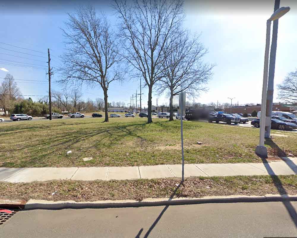 Jughandle at the intersection of Route 37 and Route 166 in Toms River.