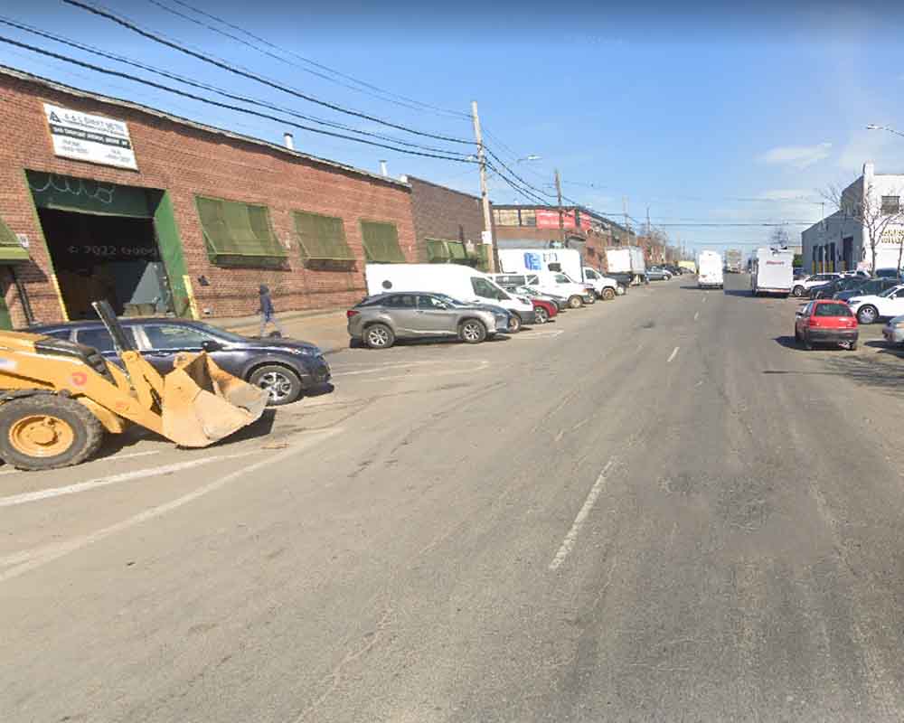 Oak Point Avenue near Barretto Street in Hunts Point, Bronx