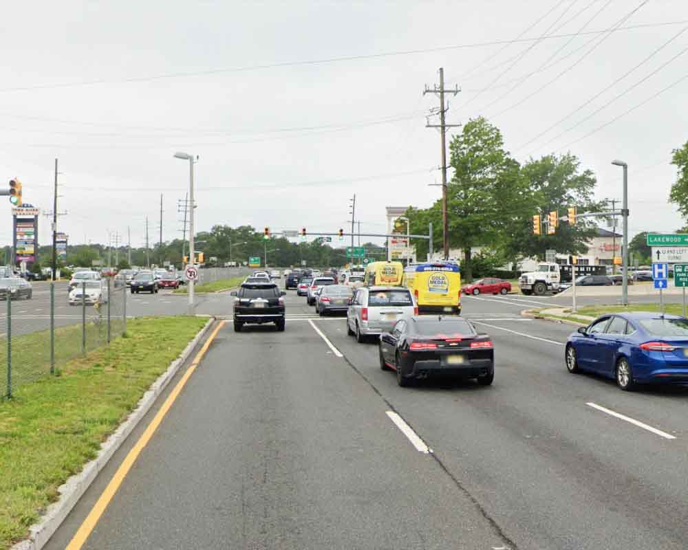 Police units were dispatched to the intersection of Route 37 and Hooper Avenue for a reported motor vehicle accident.
