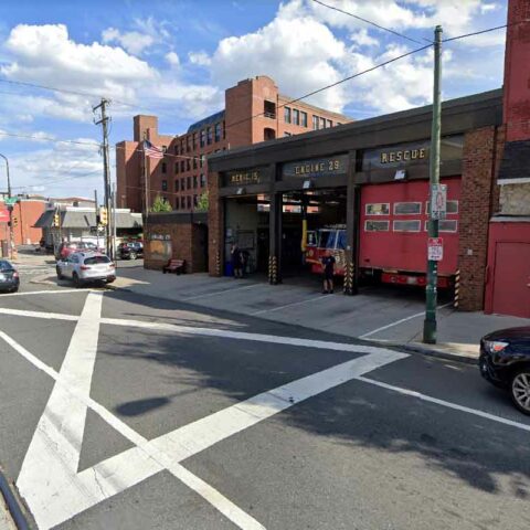 Engine 29 firehouse at 4th and girard in philadelphia
