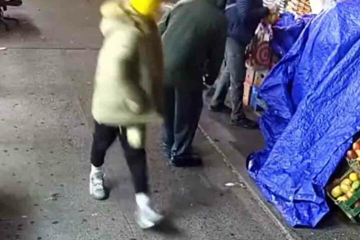 On 11/15/22 @ 6:20 PM a 61-yr-old building manager attempted to remove three individuals from the building vestibule who were smoking alleged marijuana. One of the individuals picked up a chair & struck the victim in the head