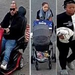 Suspects in NYC shoplifting assault incident.