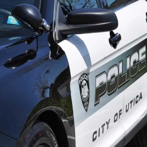 Utica police department vehicle - file photo