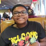 14-year-old Germiya Day (5’8 170 lbs). Last seen in the Overlea area with long brown braids, white and black jacket gray sweatpants, white crocs, black glasses. Anyone with information is requested to call 911 or 410-307-2020.