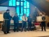 Paul's united methodist church presents $2500 check to brick police dept.