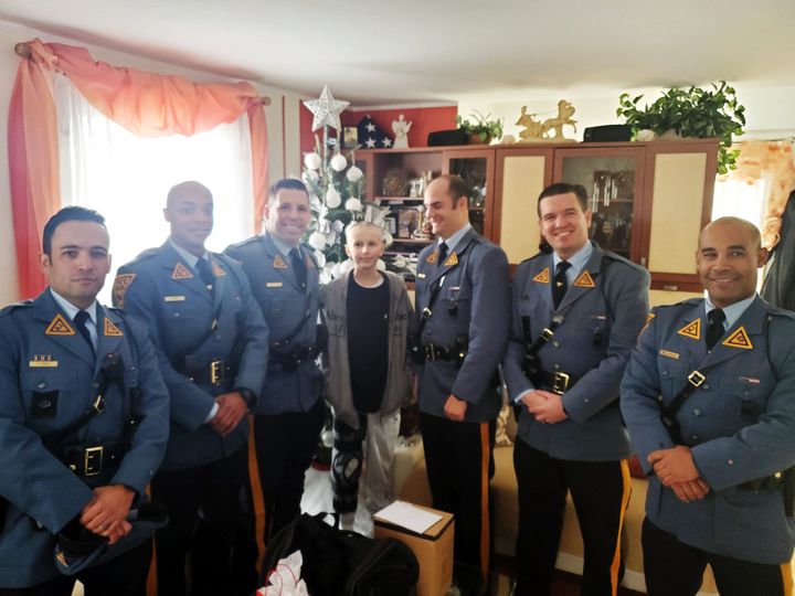 State police visit boy with cancer, bearing holiday gifts