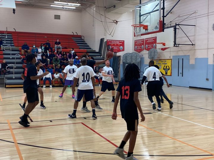 Holiday Basketball Game between the Atlantic City Police Department and students at the Dr. Martin Luther King Jr. School Complex.