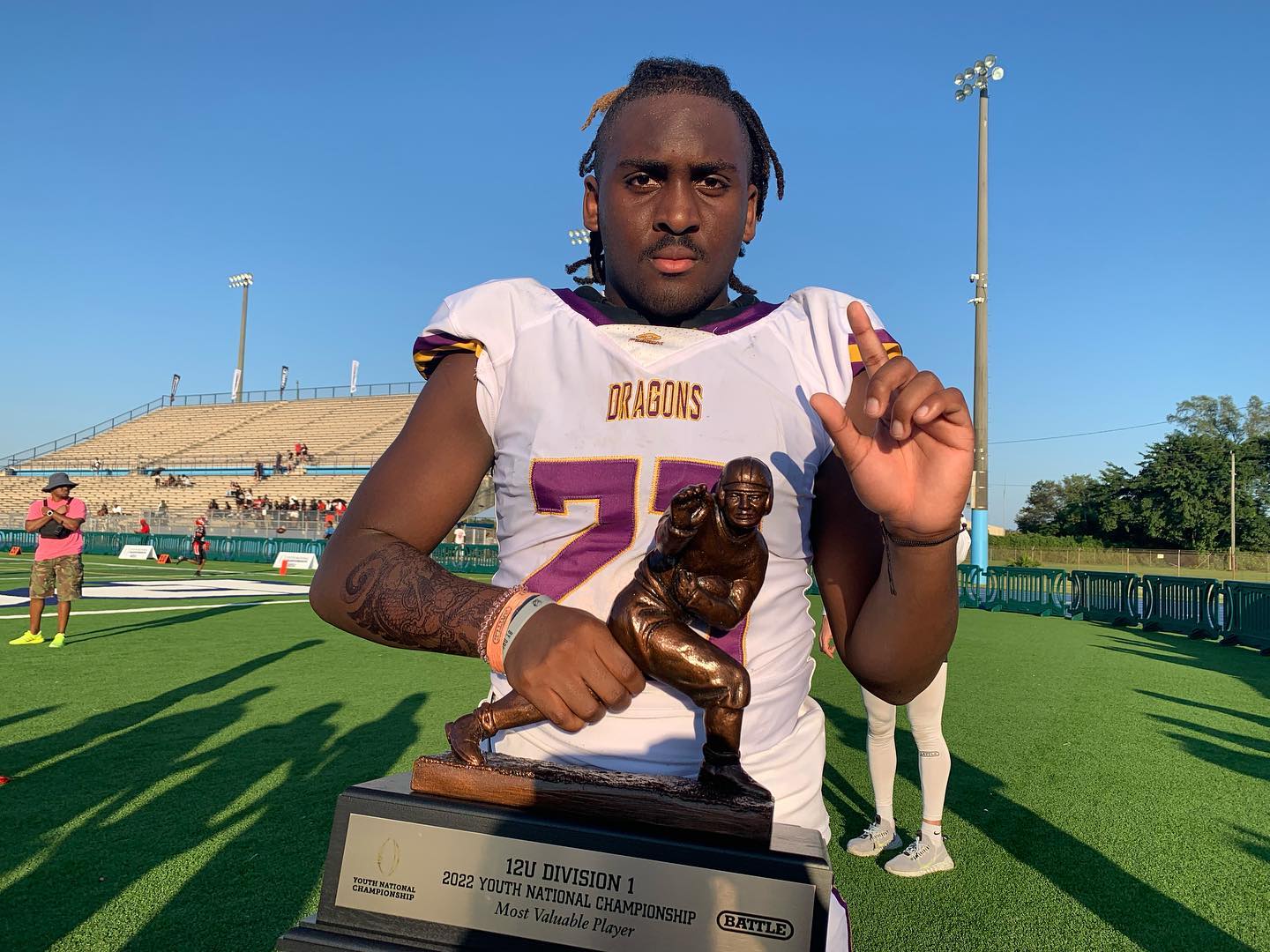 12U Football Player Leaves Internet in Shock, Disbelief After Winning MVP at Youth Championships