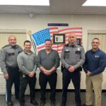 On December 20, 2022 at approximately 1:00 p.m., Dale Dexter came to Manchester Police Headquarters to meet, in-person the two officers, he credits with saving his life following a heroin induced overdose at approximately 6:29 a.m., on February 10, 2016.