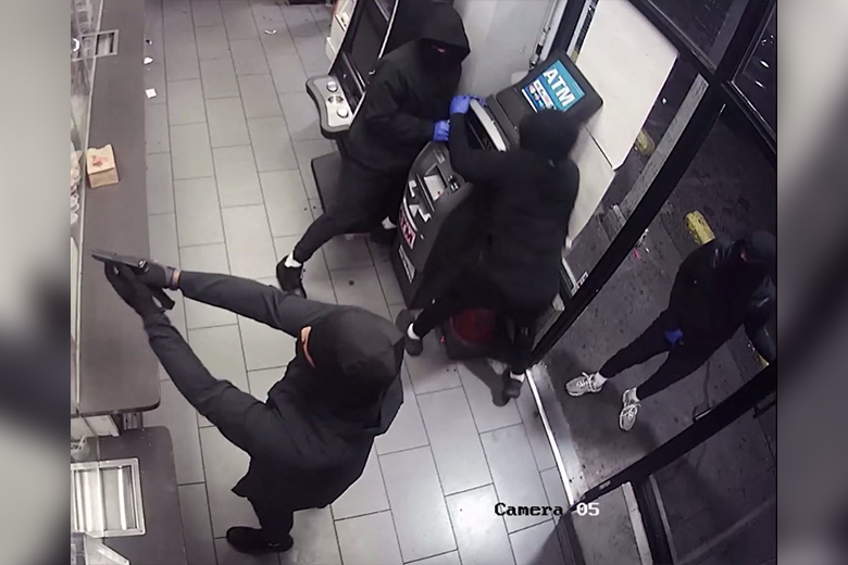 Philadelphia armed robbery crew fails to take ATM at 52nd Street gas station
