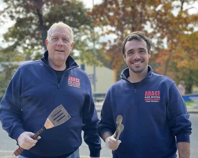 Arace appears to have won the manchester mayoral election - photo licensed by shore news network.