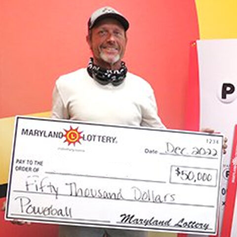 Ironworker wins $50,000 with maryland lottery ticket - photo licensed by shore news network.