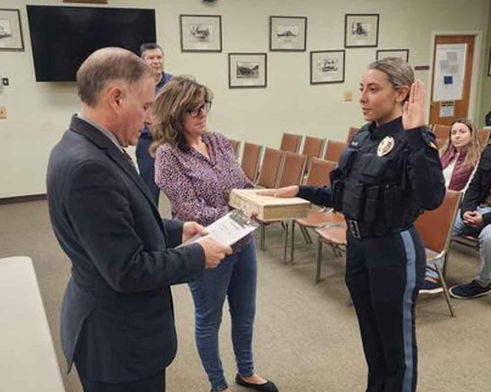 Newly sworn in Barnegat cop comes to department with accolades