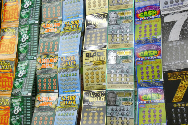 Scratch-off lottery tickets