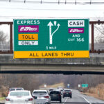 GSP, NJ - EZ Pass signage.